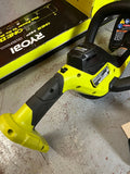 NO HEDGESWEEP & SHEATH USED Ryobi 18V HP 22 in. Hedge Trimmer (Tool Only) P2608BTL Q480X15