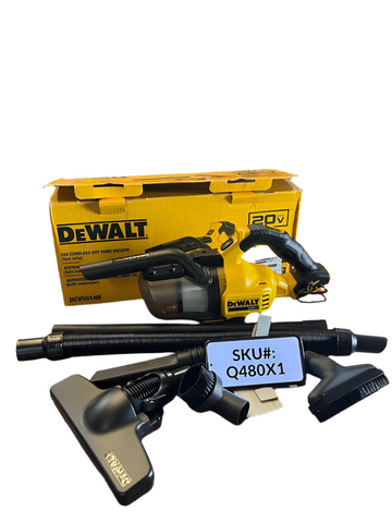 Dewalt Bagless 20V Stick Cordless General Dirt Filter Handheld Vacuum (Tool Only) DCV501HB Q480X1