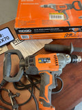 USED Ridgid 9 Amp Corded 1/2 in. Spade Handle Mud Mixer Q455X70