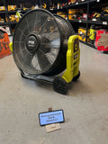 NO KNOB FOR SIDE DIAL Ryobi 40V HP Hybrid WHISPER 20 in. Air Cannon Fan (Tool Only) RY40HF01B Q466X13