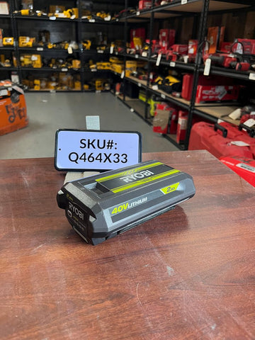 LIGHTLY USED Ryobi 40V 2Ah Battery Pack OP4020A