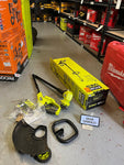 USED Ryobi 18V 13 in. Cordless String Trimmer/Edger (Tool Only) P20018BTL Q480X21