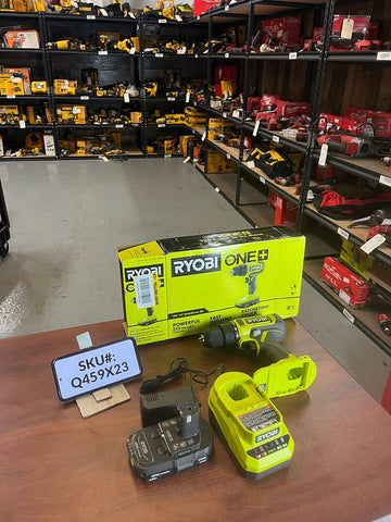 Ryobi 18V Cordless 1/2 in. Drill Kit ONE 1.5Ah Battery & Charger