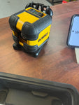 NO GLASS WINDOW Dewalt 55 ft. Green Self-Leveling Cross Line Laser Level & Case Q458X29