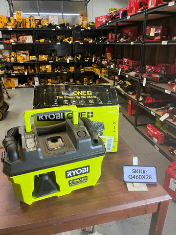 USED Ryobi 18V LINK Cordless 3 Gallon Wet/Dry Vacuum (Tool Only)