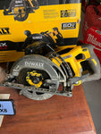 USED Dewalt 60V FLEXVOLT 7-1/4 in. Wormdrive Style Circular Saw (Tool Only) DCS577B Q466X8