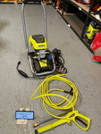 NO WHEELS NO NOZZLES Ryobi 2500 PSI 1.2 GPM Cold Water Electric Pressure Washer Q465X20