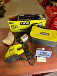 LIGHTLY USED Ryobi 1.2 Amp Corded 5.5 in. Corner Cat Sander CFS1503GK Q468X39