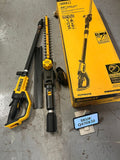 USED Dewalt 20V 22 in. Cordless Pole Hedge Trimmer (Tool Only) DCPH820B Q470X10