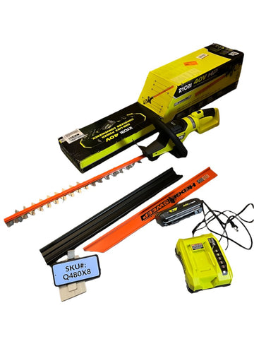 Ryobi 40V HP Brushless 26 in. Hedge Trimmer Kit ONE 2Ah Battery & Charger RY40640