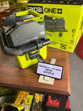 NO CREVICE TOOL Ryobi 18V Cordless 1 Gallon Wet/Dry Vacuum (Tool Only) PCL733B Q479X16