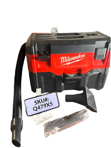 USED Milwaukee M18 18V 2 Gallon Cordless Wet/Dry Vacuum (Vacuum Only) 0880-20