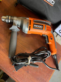 Ridgid 8 Amp Corded 1/2 in. VSR Heavy-Duty Variable Speed Reversible Drill R71111 Q475X27