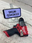 USED Milwaukee M12 FUEL 12V Cordless 1/2 in. Hammer Drill (Tool Only)