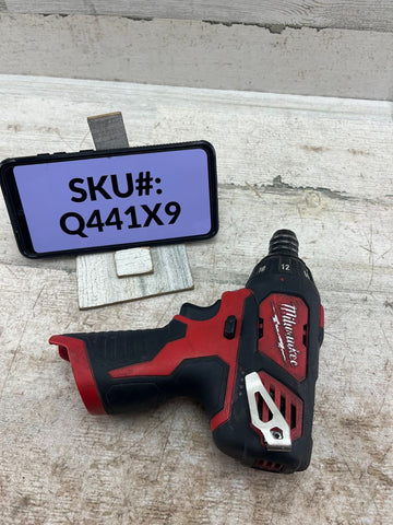 USED Milwaukee M12 12V Cordless 1/4 in. Hex Screwdriver (Tool Only)