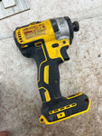 VERY USED Dewalt 20V XR Cordless 3-Speed 1/4 in. Impact Driver (Tool Only) Q447X19