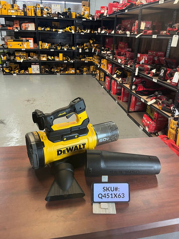 Burn Hole on Battery Compartment Dewalt 60V FLEXVOLT 160 MPH 760 CFM Blower (Tool Only)