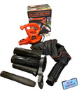 Black & Decker 12 AMP 250 MPH 400 CFM Corded 3-In-1 Backpack Leaf Blower Vacuum & Mulcher BEBL7000 Q487X25