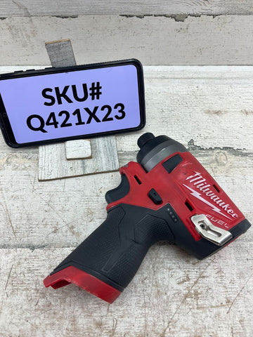 USED Milwaukee M12 FUEL 12V 1/4 in. Hex Impact Driver (Tool Only)