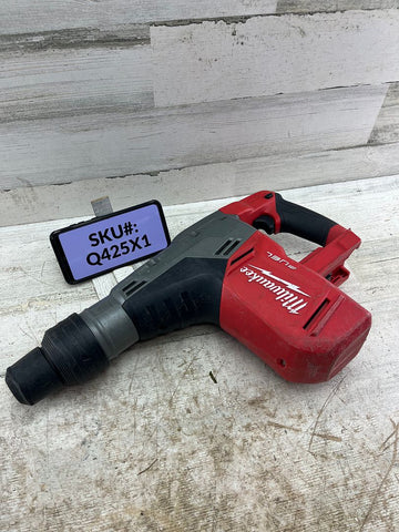 NO HANDLE USED Milwaukee M18 FUEL 18V 1-9/16 in. SDS-Max Rotary Hammer (Tool Only)
