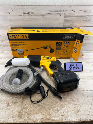 Dewalt 20V 550 PSI 1.0 GPM Cold Water Power Cleaner (Tool Only) 4 Nozzles