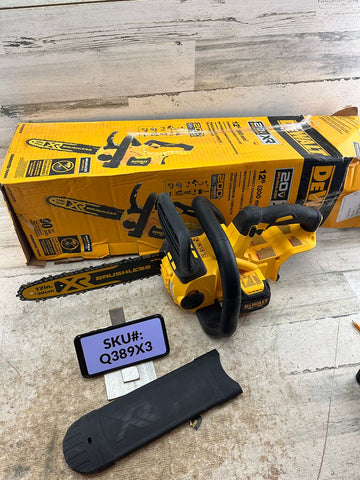USED Dewalt 20V XR 12 in. Brushless Cordless Chainsaw (Tool Only)