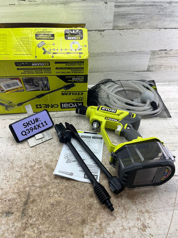 Ryobi 18V EZClean 320 PSI Cordless Battery Cold Water Power Cleaner (Tool Only)