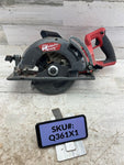 USED NO BLADE Milwaukee M18 FUEL 18V 7-1/4 in. Rear Handle Circular Saw (Tool Only)