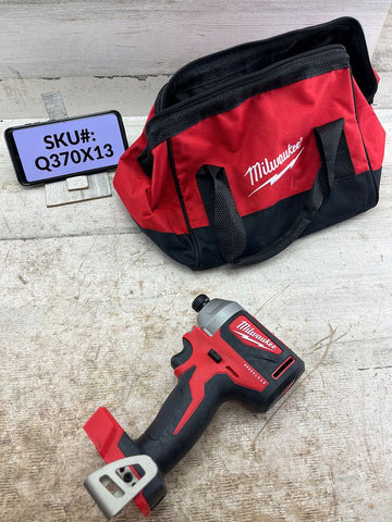 USED Milwaukee M18 18V Brushless 1/4 in. Impact Driver (Tool Only) & Bag