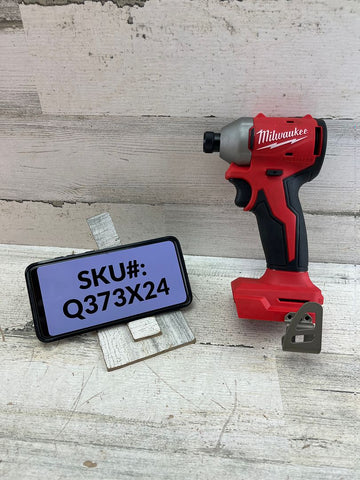 LIGHTLY USED Milwaukee M18 18V Brushless 1/4 in. Compact Impact Driver (Tool Only)