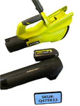 Ryobi 40V 120 MPH 550 CFM Cordless Leaf Blower Kit ONE 4Ah Battery & Charger RY40LB01K Q479X13