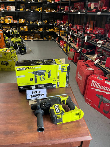 USED Ryobi 18V HP Cordless 1 in. SDS-Plus Rotary Hammer Drill (Tool Only) P223