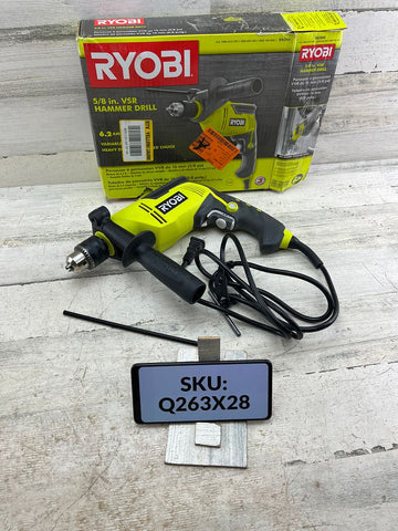 Ryobi 6.2 Amp Corded 5/8 in. Variable Speed Hammer Drill
