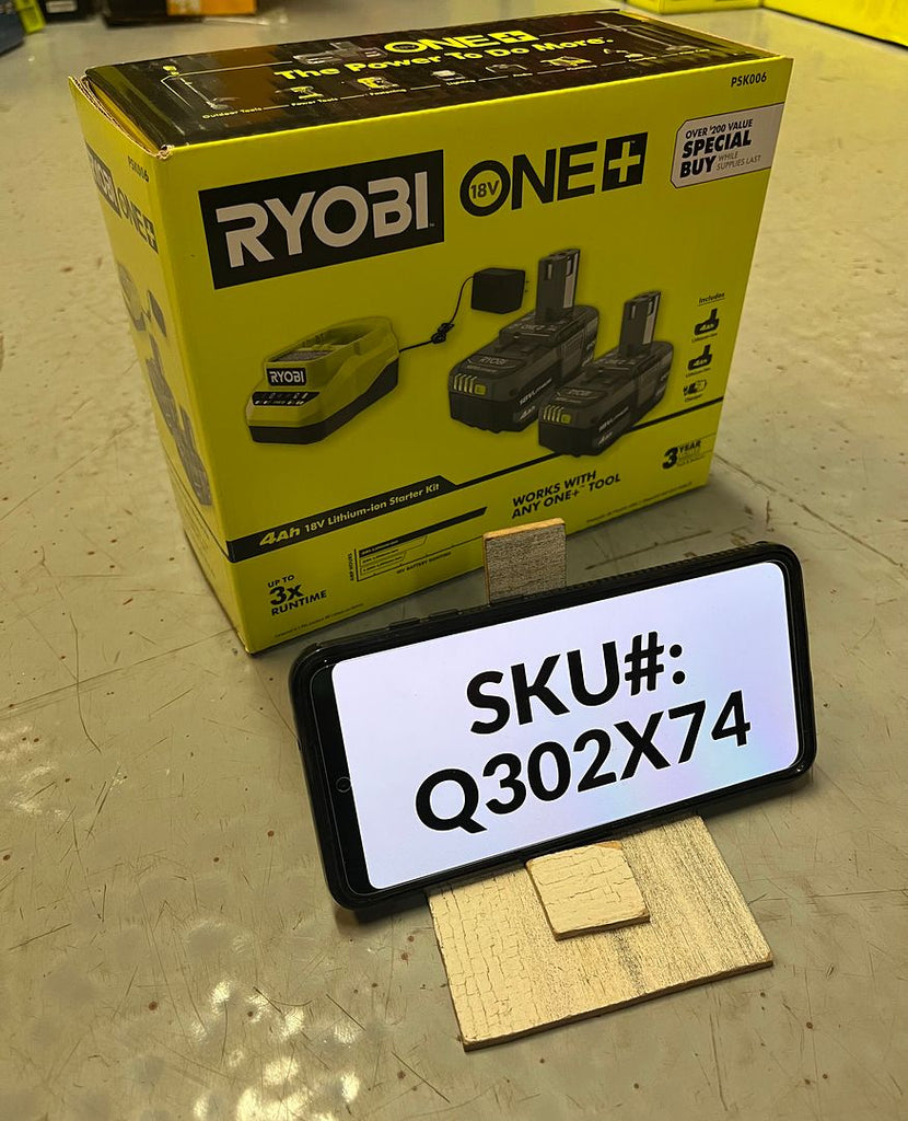 Ryobi 18V 4Ah Battery (2-Pack) & Charger Kit – Spend Less Store
